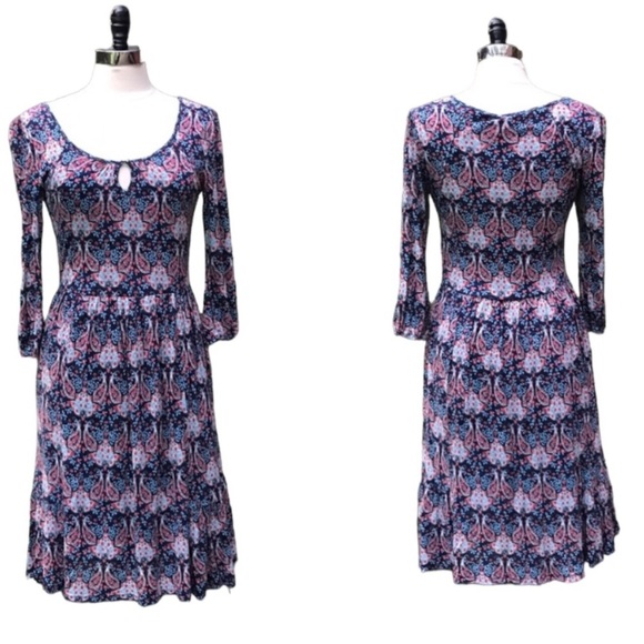 Matilda Jane Pretty in Paisley Bohemian Midi Dress Large - Picture 2 of 11